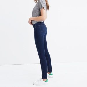 Madewell 10inch High Rise Skinny Jean Hayes Wash